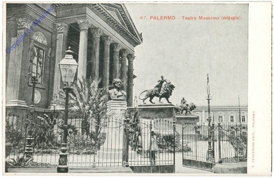 ak205850 Palermo, Teatro Massimo