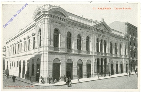 ak205851 Palermo, Teatro Biondo