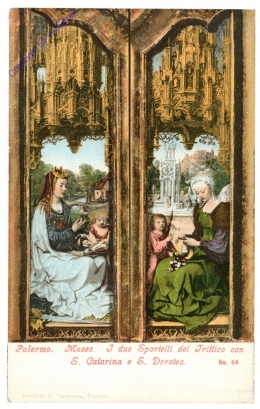 ak205856 Palermo, Museo, S. Catarina e S. Dorotea