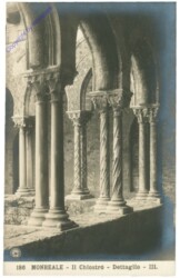 ak205871 Palermo, Il Chiostro, Dettaglio
