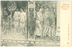 Palermo, Cappela Palatina, Adamo ed Eva scacciati