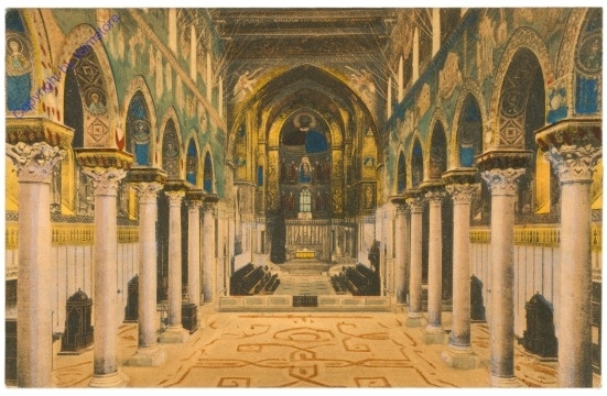 ak205880 Palermo, Monreale, Interno della Cattedrale