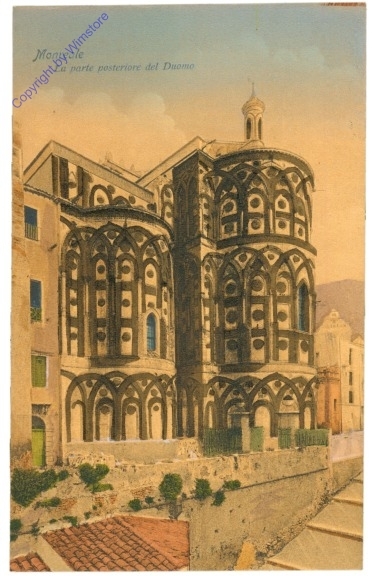 ak205882 Palermo, Monreale, La porte posteriore del Duomo