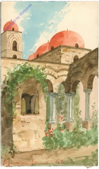 ak205884 Palermo, Chiostro