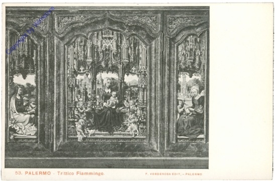 ak205885 Palermo, Trittico Fiammingo