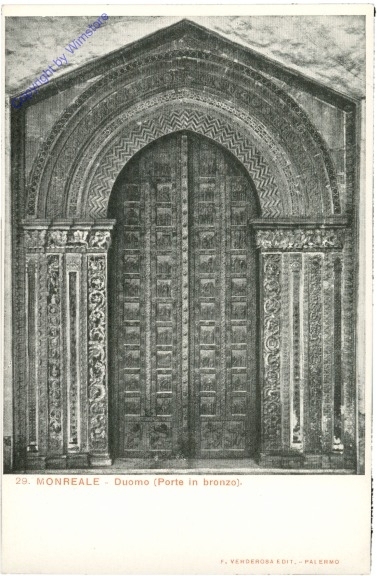 ak205886 Palermo, Monreale, Duomo, Porte in bronzo