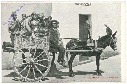 ak205891 Palermo, Carro Siciliano