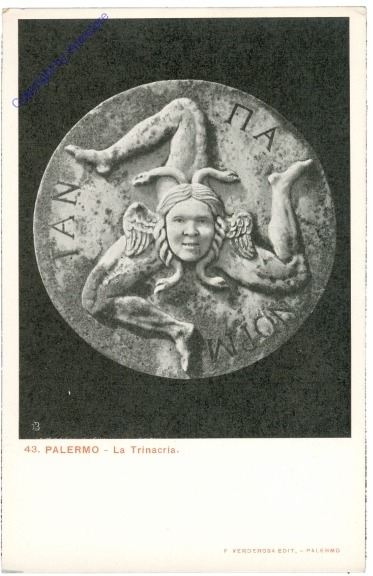 ak205892 Palermo, La Trinacria