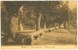 ak205908 Roma (Rom), Villa Borghese - Viale dei sedili