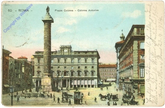 Roma (Rom), Piazza Colonna, Colonna Antonina