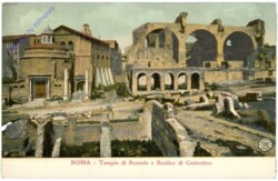 Roma (Rom), Tempio di Romolo e Basilica di Costantino