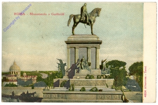 Roma (Rom), Monumento a Garibaldi