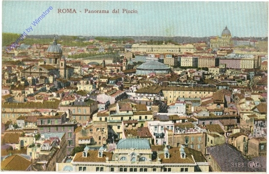 Roma (Rom), Panorama dal Pincio