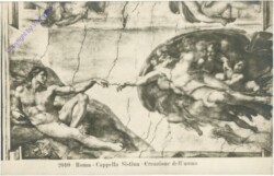 Roma (Rom), Cappella Sistina, Creazione dell'uomo