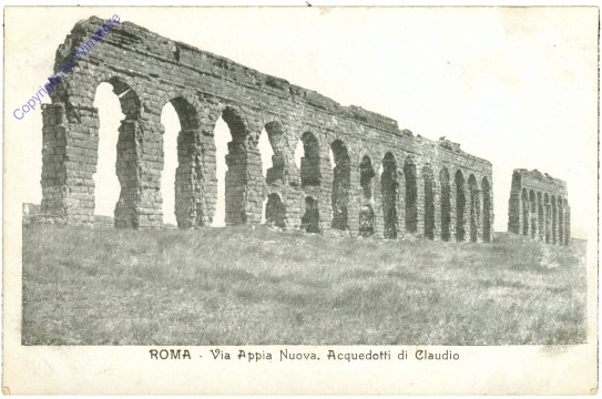 Roma (Rom), Via Appia Nuova, Acquedotti di  Claudio