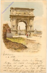 ak206033 Roma (Rom), Triumphbogen des Titus