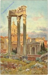 Roma (Rom), Ruinen des Vespasian-Tempels