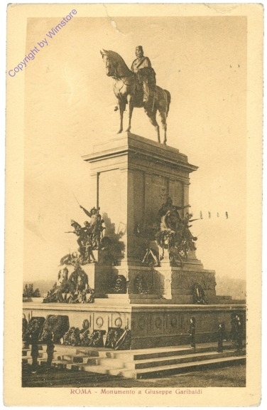 Roma (Rom), Monumento a Giuseppe Garibaldi