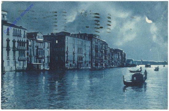 ak206092 Venezia (Venedig), Canal Grande, Alberghi