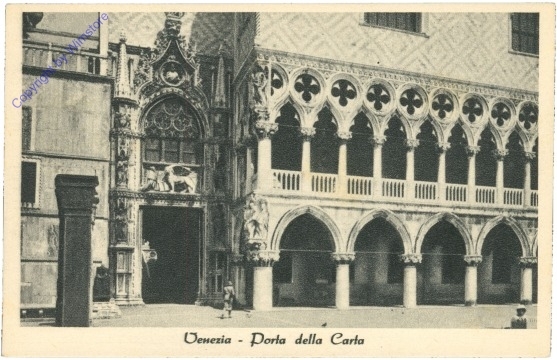 Venezia (Venedig), Porta della Carta