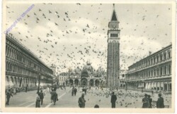 Venezia (Venedig), Piazza S. Marco, Piccionata
