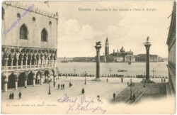 Venezia (Venedig), Piazzetta le due colonne e l'Isola S. Giorgio