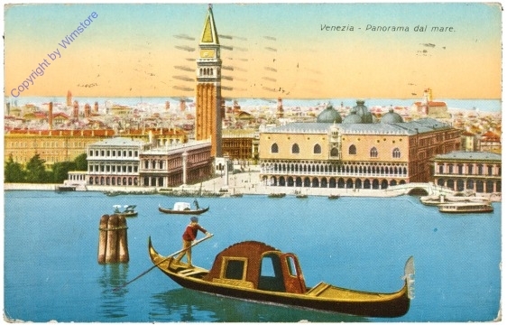 ak206166 Venezia (Venedig), Panorama dal mare