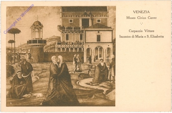 ak206178 Venezia (Venedig), Museo Civico Correr, Incontro di Marie e S. Elisabetta