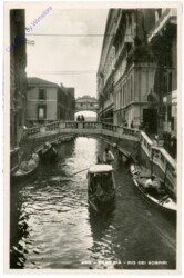 Venezia (Venedig), Rio dei Sospiri