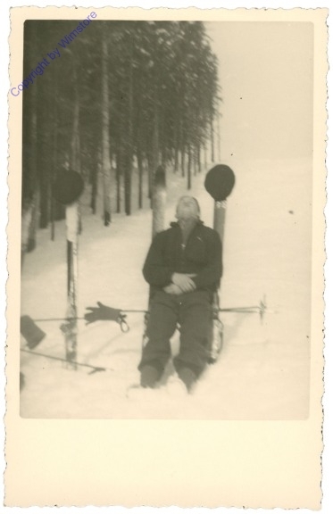 Pause vom Skifahren