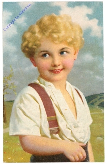 Mädchen lächelt