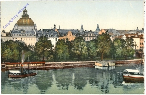 Dresden, und die Elbe