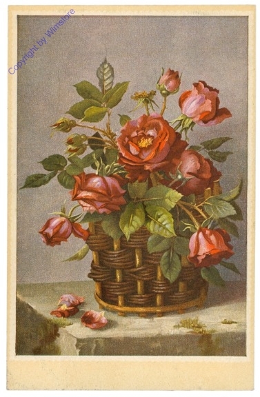 Rosen im Korb