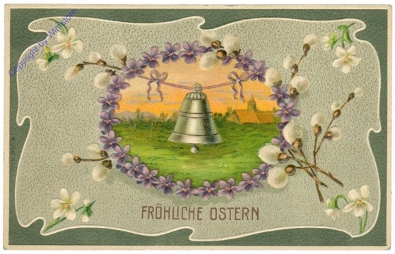 Glocke mit Zweigen