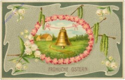 Glocke mit Blumen