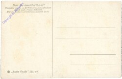 Schubert Franz, Vers aus dem Singspiel "Das Dreimäderlhaus"