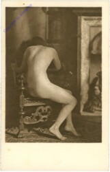 ak206526 Nackte Dame sitzend