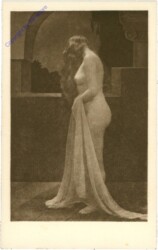 ak206528 Nackte Dame stehend