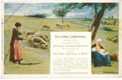 Liebermann: Pastellgemälde