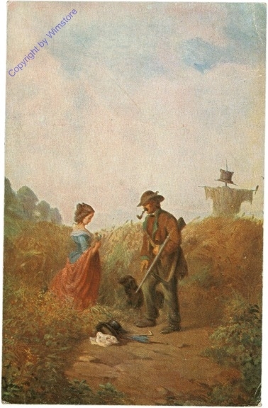 ak206602 Spitzweg, Carl: Flurschütz