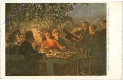 Larwin, Hans: Im Restaurant