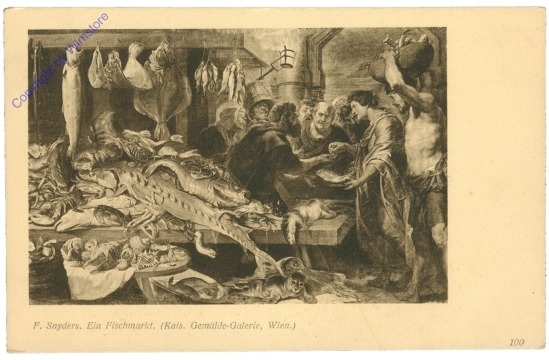 ak206672 Snyders, F.: Ein Fischmarkt