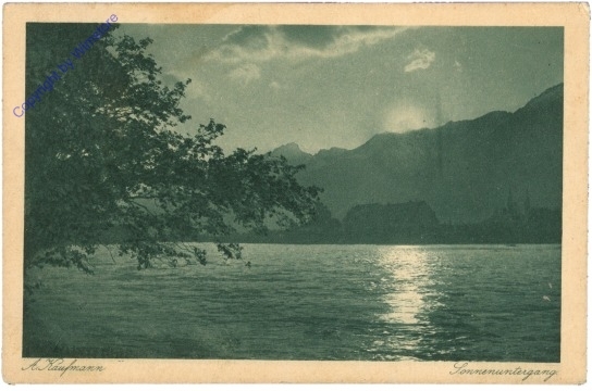 Kaufmann, Adolf: Sonnenuntergang