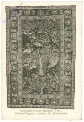 Wien 1, Österr. Museum, Wollen-Teppich, indisch