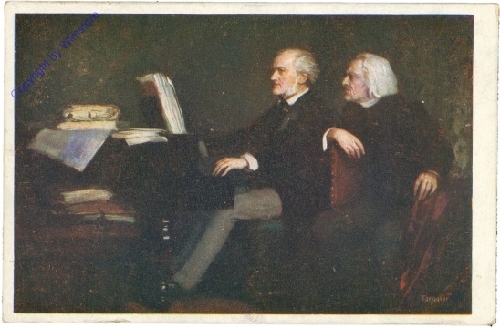 Torggler, Hermann: Liszt bei Richard Wagner