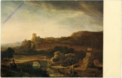 ak206752 Rembrandt, Landschaft mit Ruine