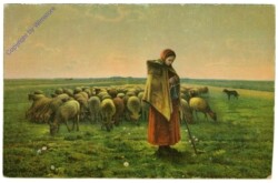 Millet, Jean Francois: Die Schäferin