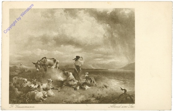 Gauermann, F.: Abend am See