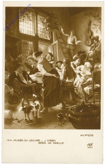 ak206793 Steen, J.: Repas de Famille