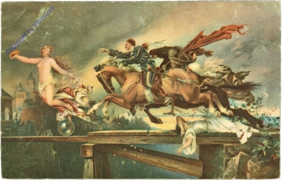 ak206818 Henneberg, Rudolf: The Chase after Fortune